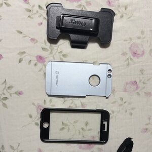 Heavy Duty Phone Cases (3-Pack) – Shockproof / Rugged – Black & Gold